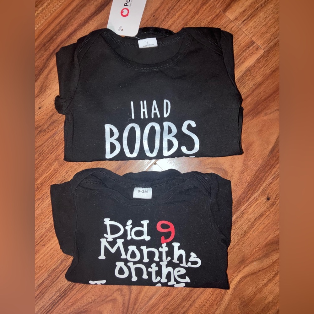 Funny Cute Newborn Tshirt Bundle - Picture 3 of 4